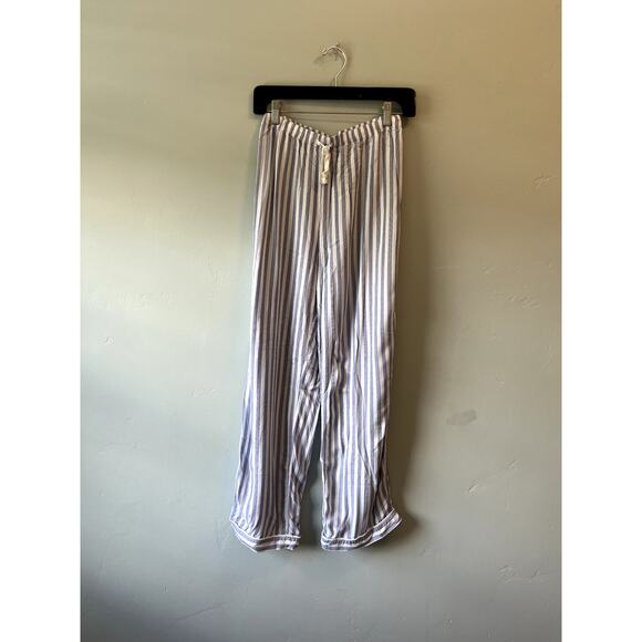 Rails Clara Pajama Set in Blue and White Bermuda Stripe - Picture 8 of 14